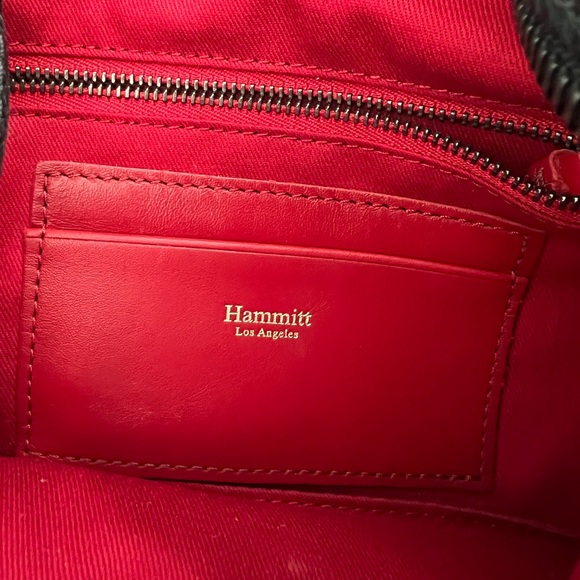 NWOT Hammitt Nash Large Black Crossbody Clutch Convertible Bag Gunmetal Hardware - Picture 5 of 10